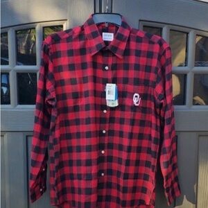 Crimson Checkered Men's Shirt